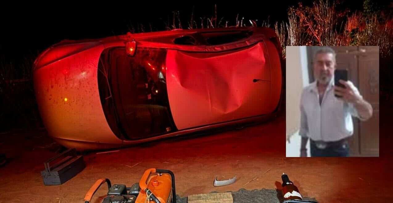 Imagem de compartilhamento para o artigo Motorista que morreu em capotamento na MS-223, em Costa Rica, é identificado da MS Todo dia